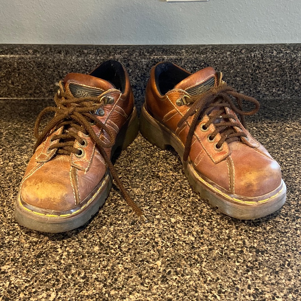 Dr Martens brown shoes
